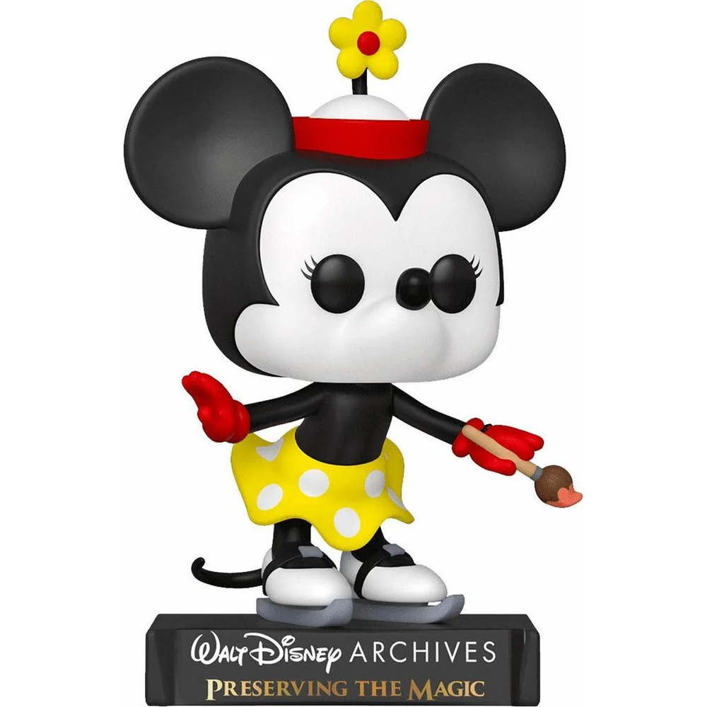 Фигурка Funko POP Disney Archives Minnie Mouse "Minnie on Ice" (1935), 11.5 см / Коллекционная фигурка #1