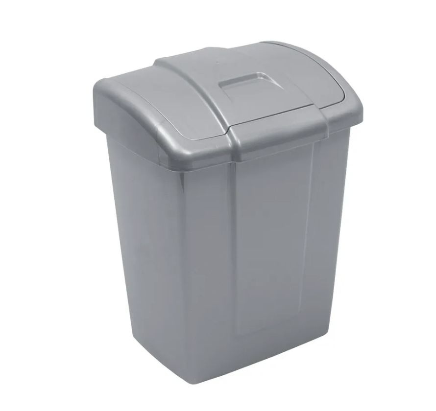 Контейнер для мусора Martika Форте 9 л, мусорное ведро с крышкой, бак для мусора с крышкой, мусорный #1