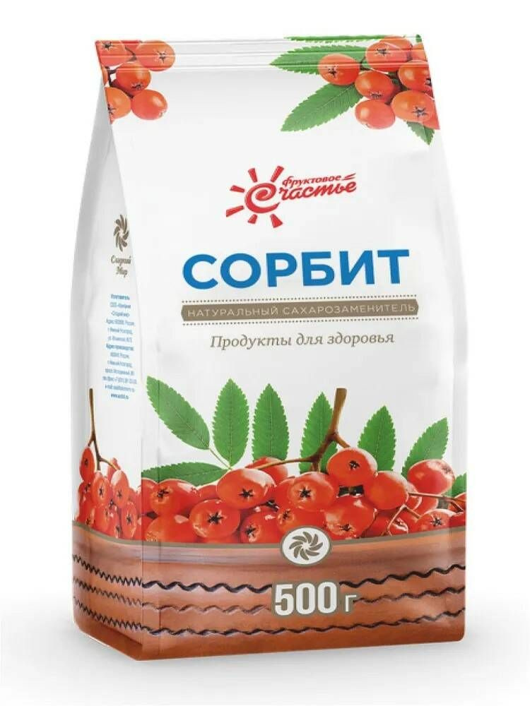 Сорбит пищевой порошок пак 500г-3уп #1