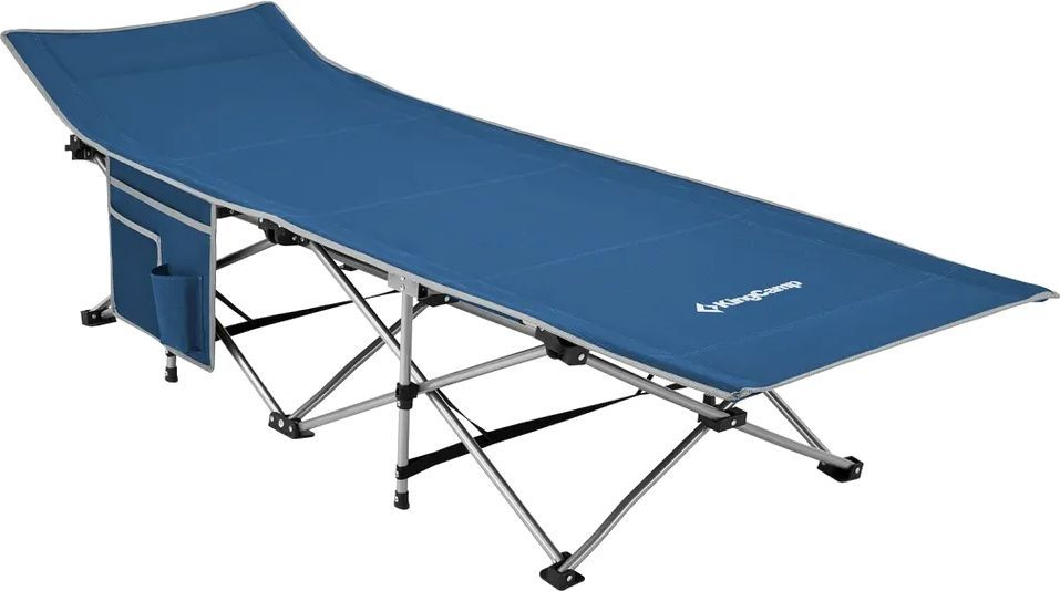 Складная кемпинговая кровать King Camp 2026 Camping JAK COT сталь, 190x68x48 см, синий  #1