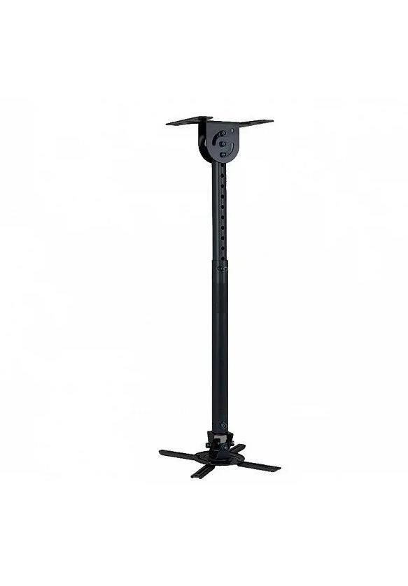Кронштейн для проектора Wize WPC-B черный, нагрузка 12 кг, потолочный, поворот и наклон (1515280)  #1