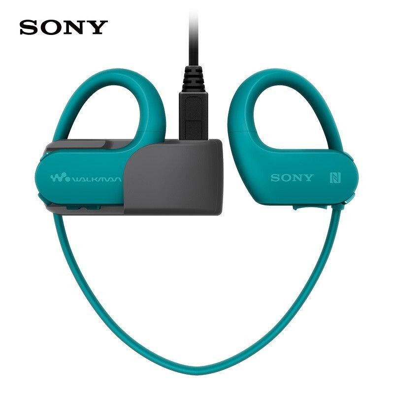 Sony MP3-плеер SONY NW-WS623,синий,водонепроницаемое плавание бег спортивный mp3 музыкальный,наушники #1