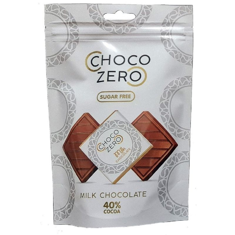 Шоколад порционный ChocoZero молочный без сах., 100г #1