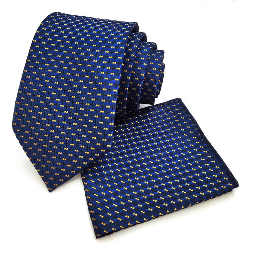 Набор галстук + аксессуар Мужская коллекция #1