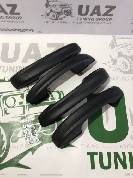 Ручки дверей УАЗ Патриот бок. наружные с 2014 г. (рестайлинг) 4 шт ...