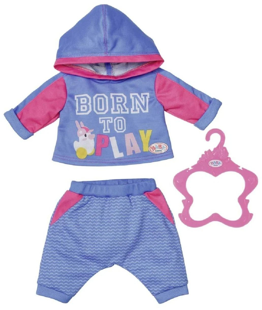 Одежда для кукол Baby Born спортивный костюмчик 43 см 830-109 #1