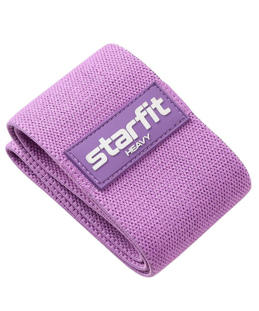 Мини-эспандер Starfit ES-204, высокая нагрузка, текстиль, фиолетовый пастель  #1