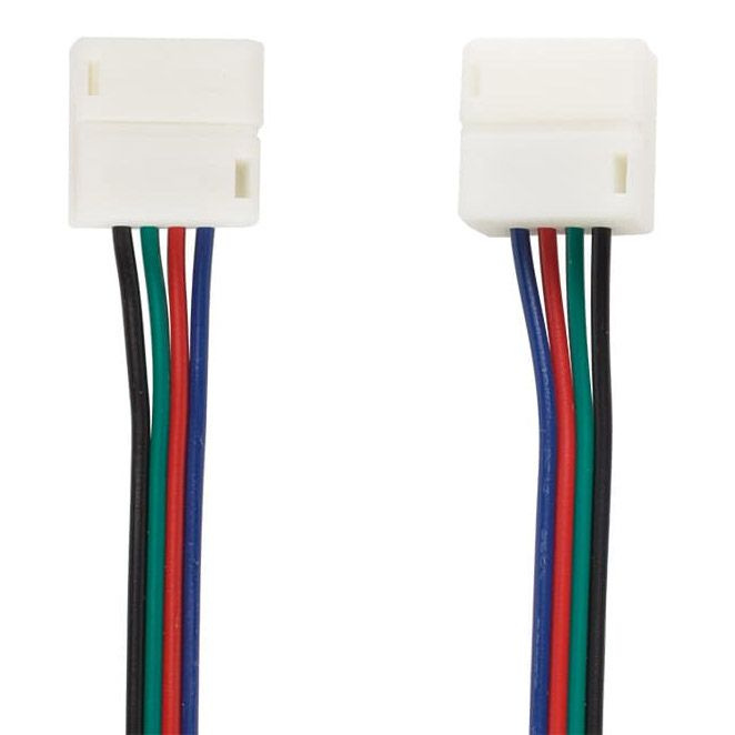 Коннектор соединительный для RGB светодиодных лент 10 мм c влагозащитой NEON-NIGHT 144-026 1 шт  #1