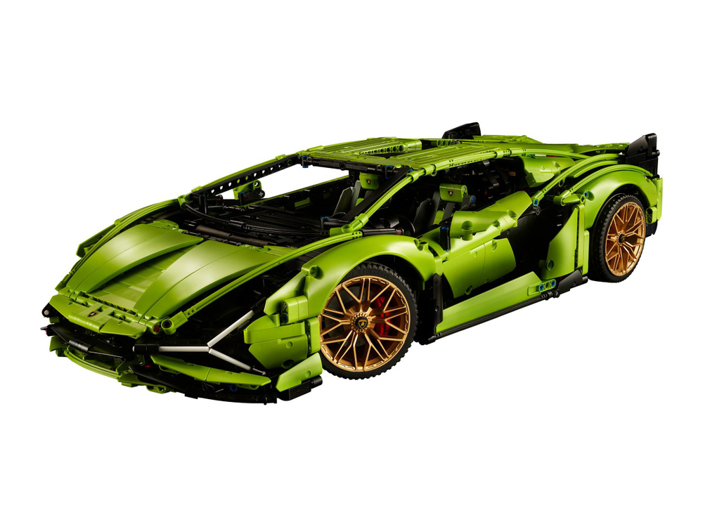 Конструктор Technic Автомобиль Суперкар Supercar Ламба Ламборгини 80096 Lamborghini Sian FKP 37 Green, #1