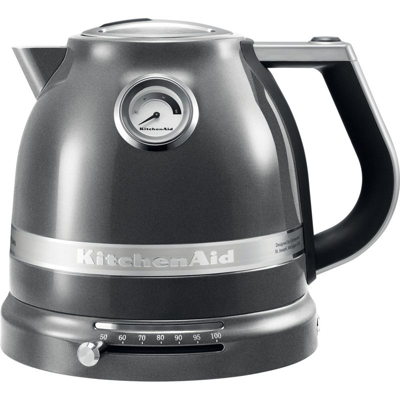 Электрочайник KitchenAid ARTISAN 5KEK1522EMS 1,5 л. Серебряный медальон  #1