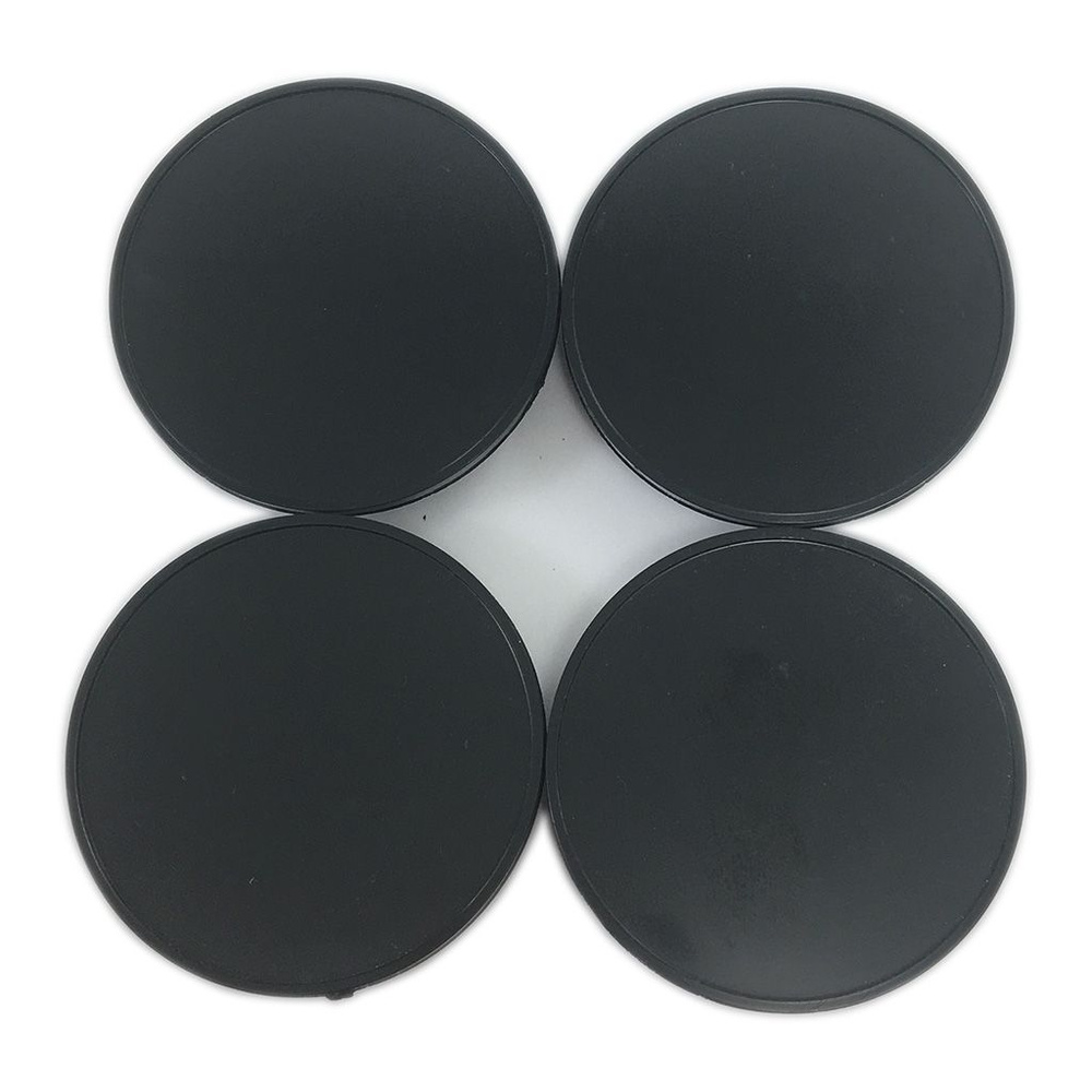 Колпачки на литые диски 51/45/8 мм комплект-4 шт /Заглушки ступицы D-47 черные пластиковые с бортиком #1