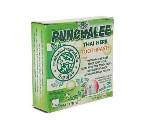 Punchalee Растительная зубная паста / Thai Herb Toothpaste, 25 грамм #1