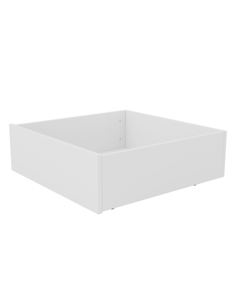 Ящик выкатной для кроватей Сириус и Орион, 60х60х20 см, белый, ШВЕДСКИЙ СТАНДАРТ  #1