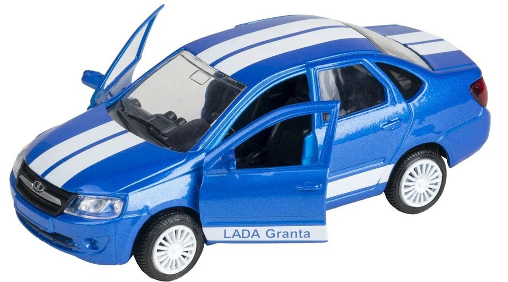 Машинка LADA GRANTA инерция, масштаб 1:36, 12 см #1