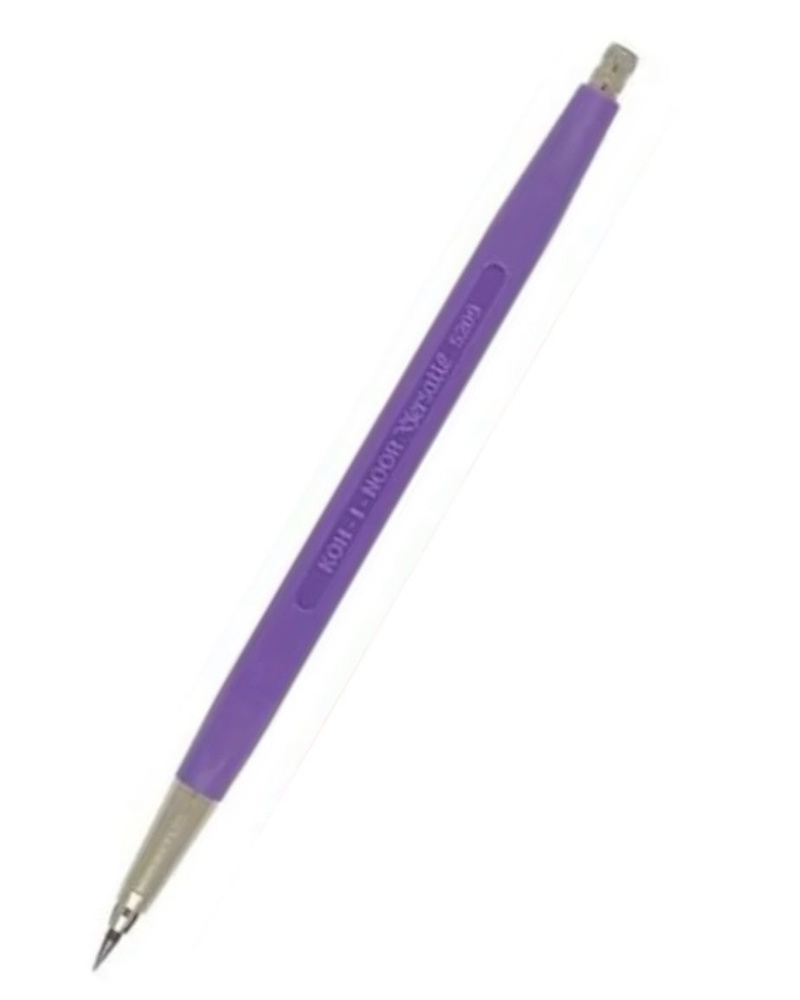 Карандаш цанговый KOH-I-NOOR Versatil 5209 2 мм, фиолетовый корпус с точилкой  #1