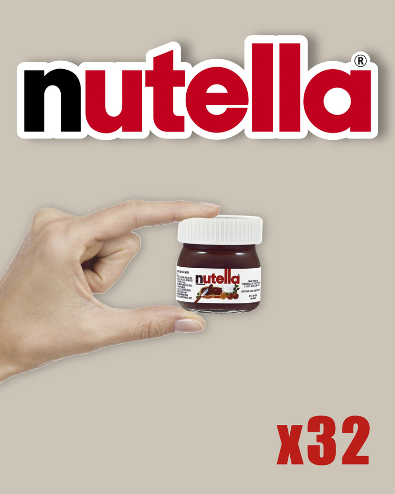 Шоколадная паста Nutella Mini, 25г х 32шт #1