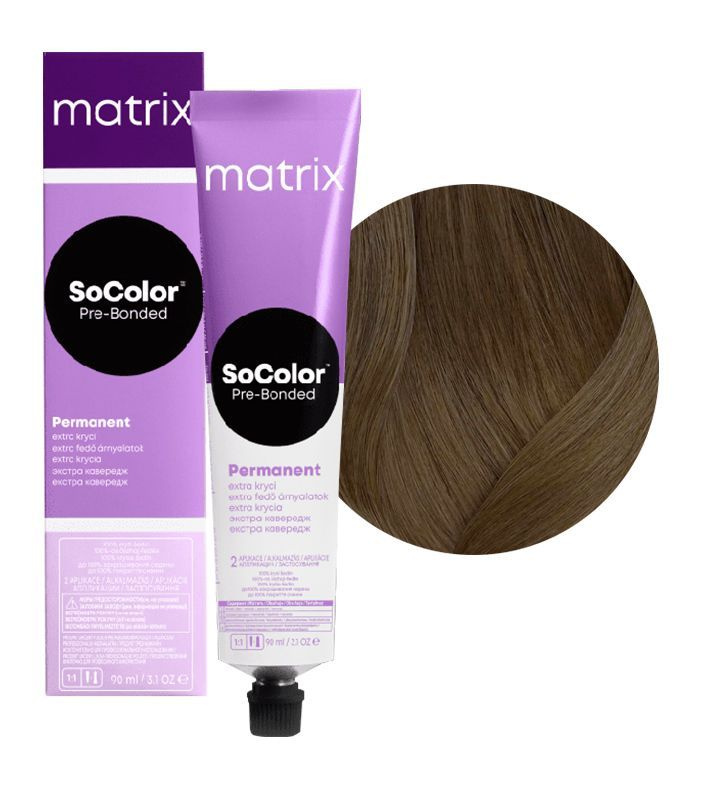 Краска для волос Matrix SoColor Pre-Bonded 505N шатен светлый 90 мл #1