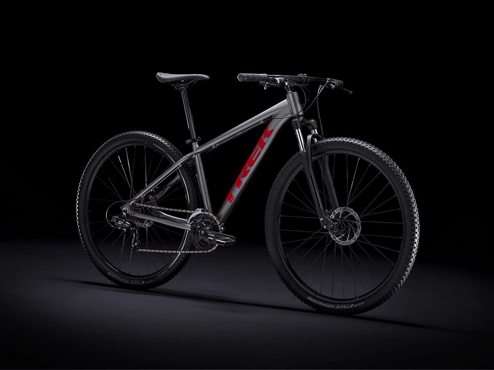 Велосипед взрослый горный Trek Marlin 4 Matte Anthracite размер рамы S 16 диаметр колес 27.5 2021  #1