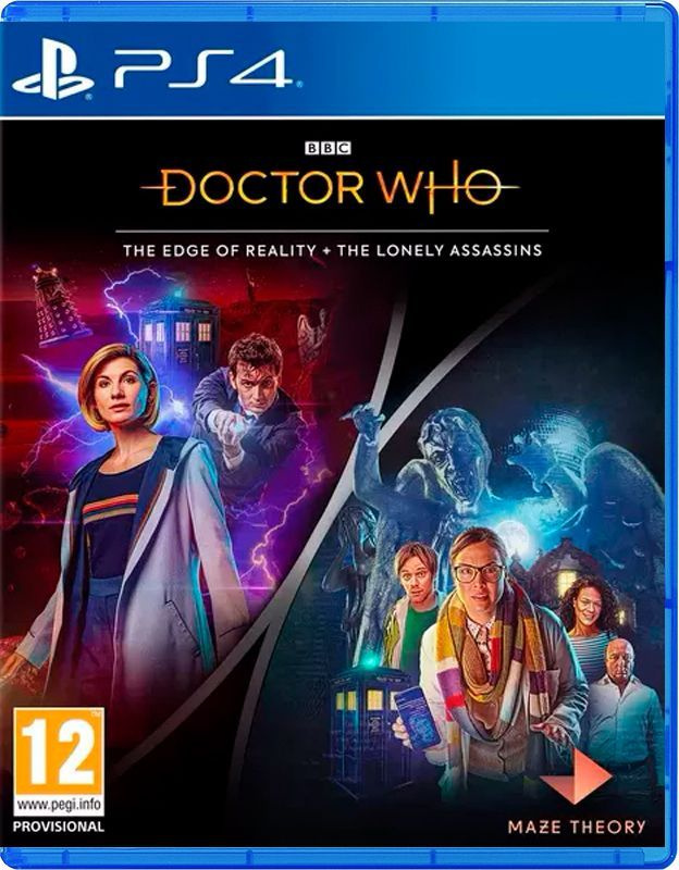 Игра Doctor Who: The Edge of Reality and The Lonely Assassins (PlayStation 4, Русские субтитры)  #1