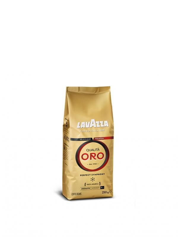 Кофе в зернах Lavazza Qualita Oro, 250гр #1