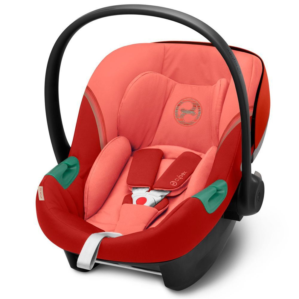 Детское автокресло Cybex Aton S2 i-Size Hibiscus Red, группа 0+ с рождения до 15 мес  #1