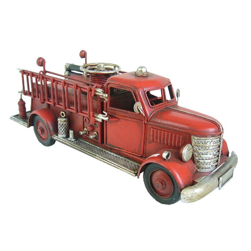 Коллекционная масштабная модель, пожарный автомобиль с телескопической лестницей  #1