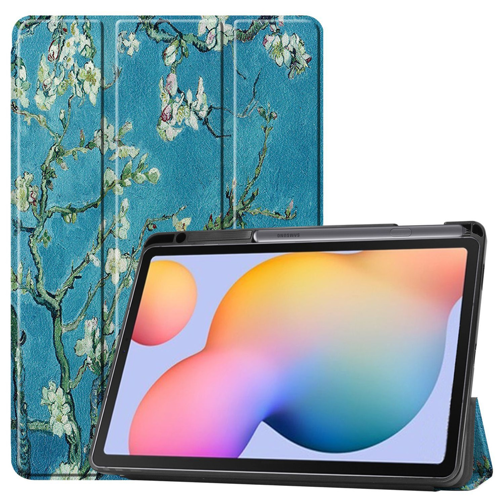 Чехол книжка для Samsung Galaxy Tab S6 Lite 2020 2022 2024 (10.4'') Р610 Р613 Р615 Р619 Р625 c магнитной #1