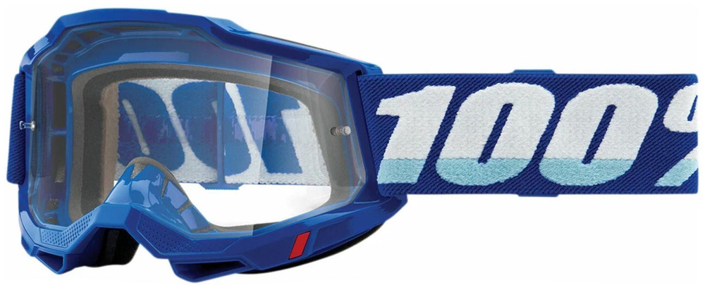 Кроссовые очки 100% Accuri 2 Goggle Blue / Clear Lens #1