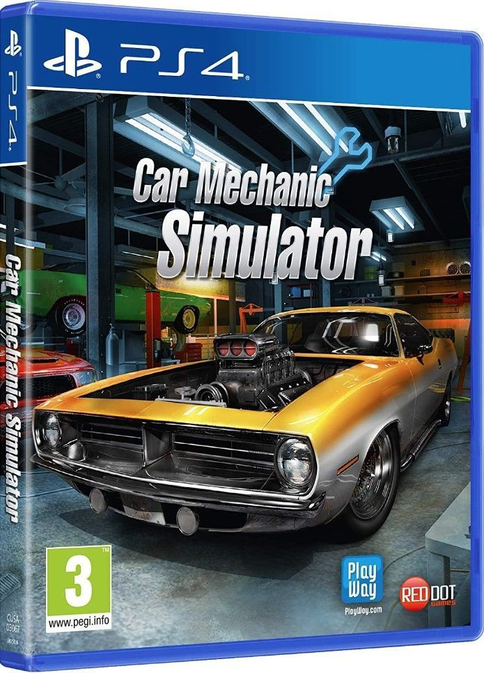 Игра Car Mechanic Simulator (PlayStation 4, Русские субтитры) #1