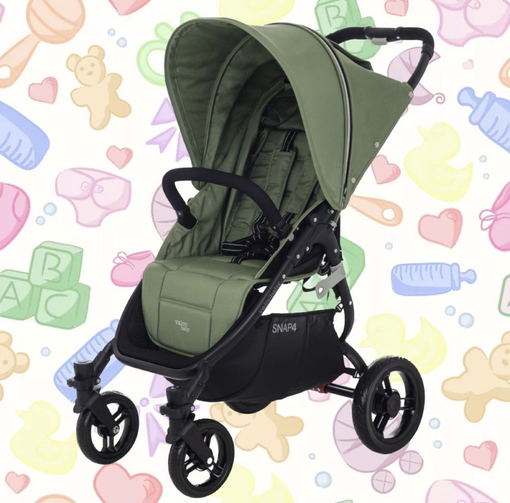 Прогулочная коляска детская Valco baby Snap 4, легкая вес 6.9 кг, компактная, сложение - книжка, цвет #1