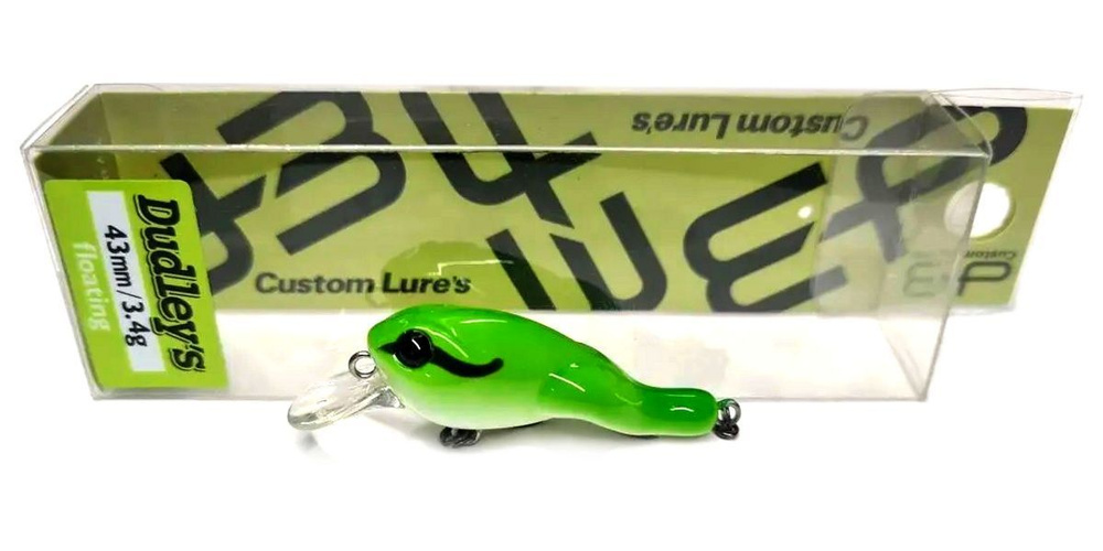 Воблер D-3 Custom Lures Dudleys 43F (3,4 гр.) #01 #1