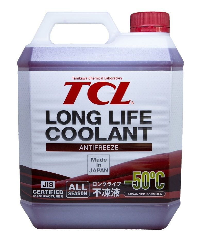Охлаждающая жидкость TCL Long Life Coolant Red -50C 4л. LLC01212 #1