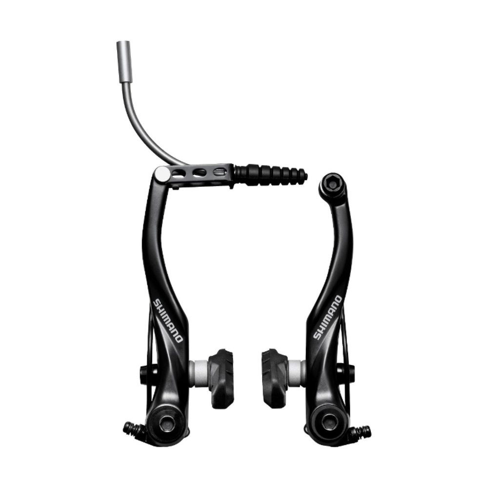 Тормоз передний v-br Shimano Alivio T4000, колодки S65T #1