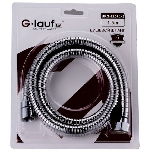 Душевой шланг G-Lauf URG-1207 I*I 1.5M Хром #1