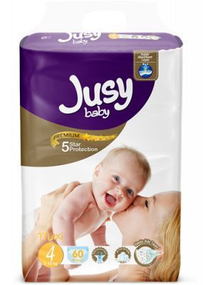 Подгузники детские Jusy baby Maxi 4 (7-18 кг) #1