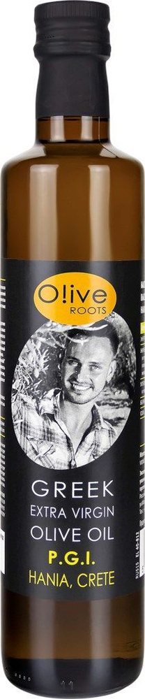 Масло оливковое OLIVE ROOTS Hania Crete P.G.I., 500мл #1