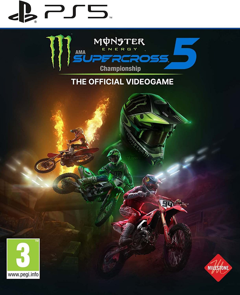 Игра Monster Energy Supercross 5 (PlayStation 5, Английская версия) #1