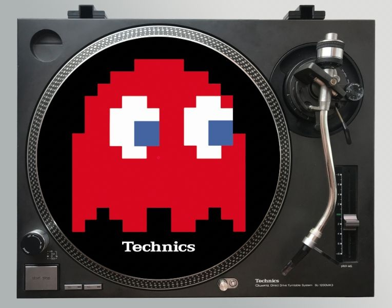 Слипмат Stereo Slipmats Technics Red Ghost (в комплекте 2 слипмата) #1