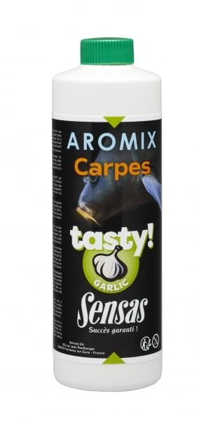 Ароматизатор Sensas AROMIX Carp Tasty Garlic 0.5л #1