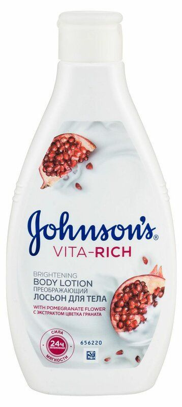 Лосьон для тела JOHNSON'S Vita-Rich Преображающий с экстрактом граната, 250мл  #1