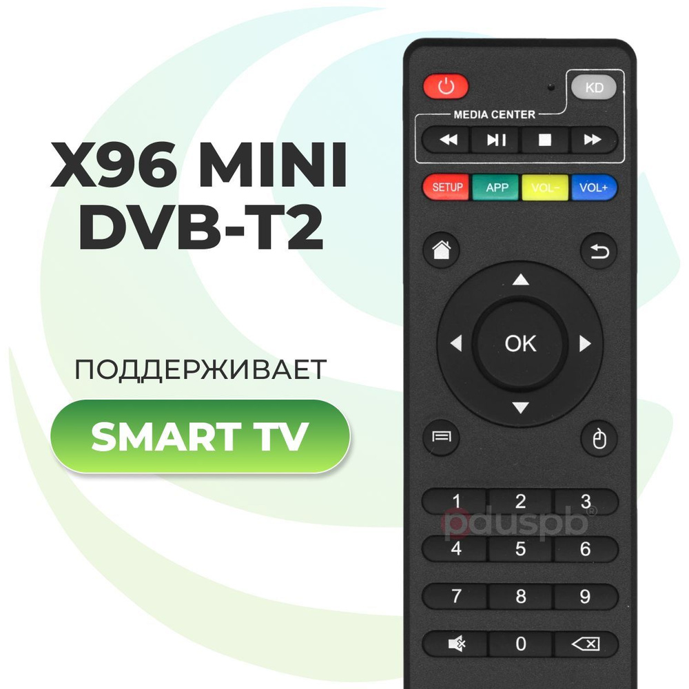 Пульт ду Smart TV BOX X96 Mini DVB-T2 для управления приставкой (ресивером) / телевизором  #1