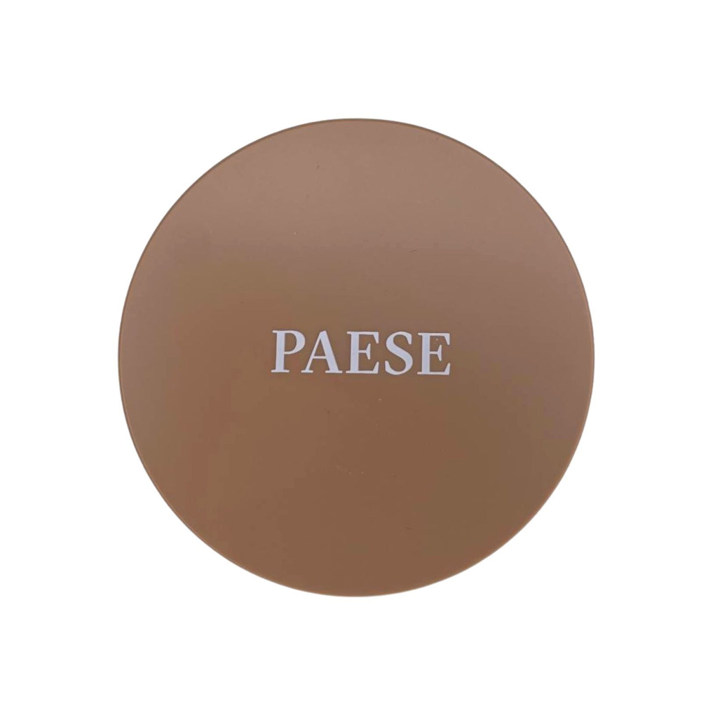 Пудра компактная для лица Полупрозрачная Бежевая PAESE matter powder semitransparent 1A warm beige  #1