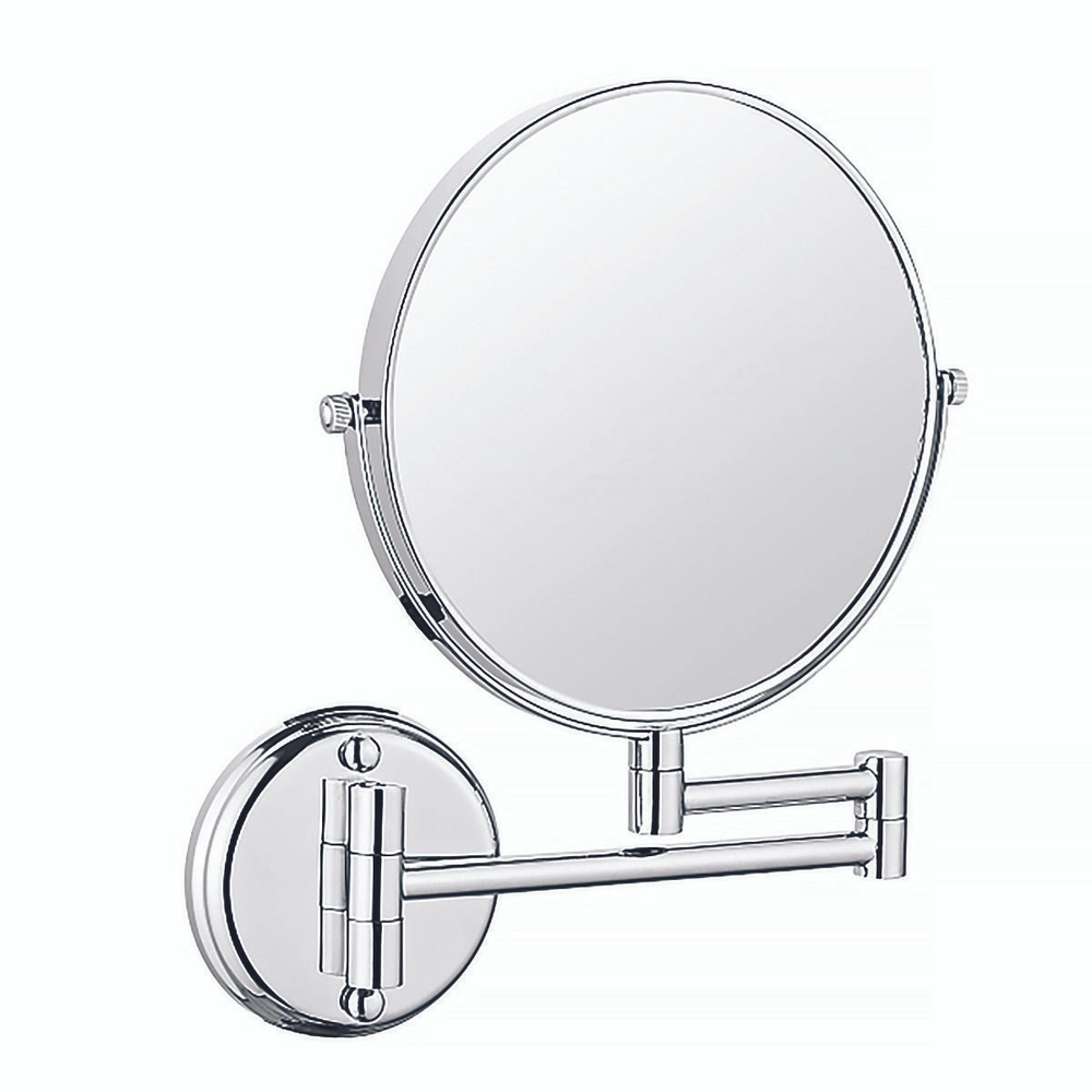 Косметическое зеркало для ванной AZARIO ALTRE 200 мм хром AZ-211 #1