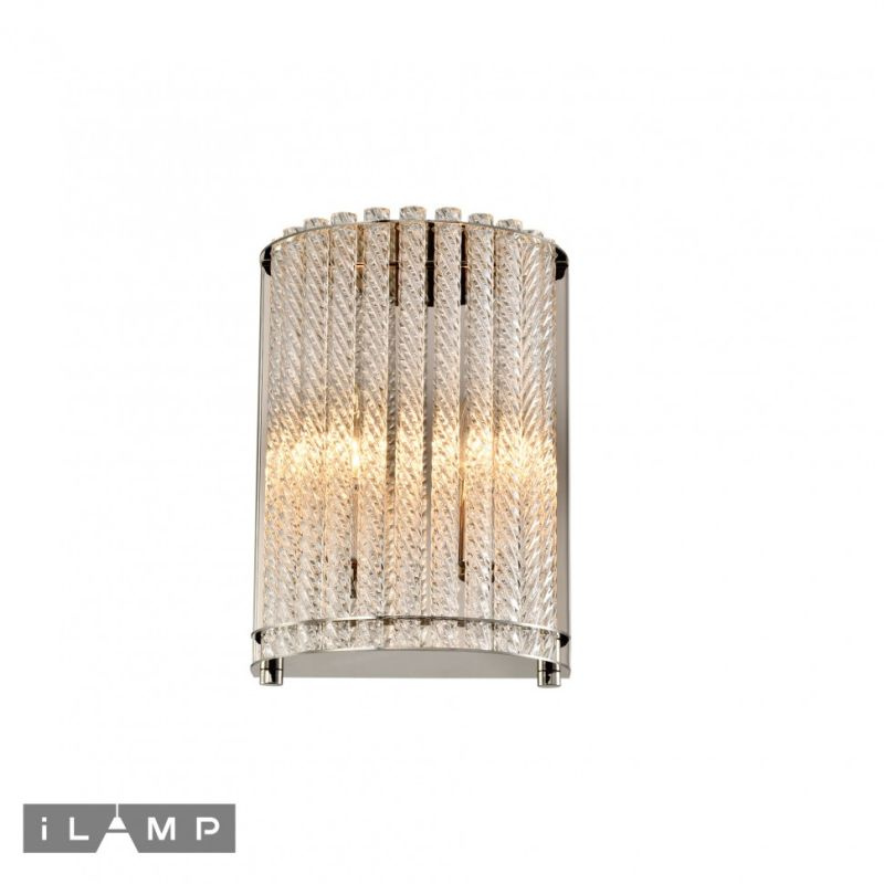 Настенный светильник iLamp Manhattan W2554-2 Nickel #1