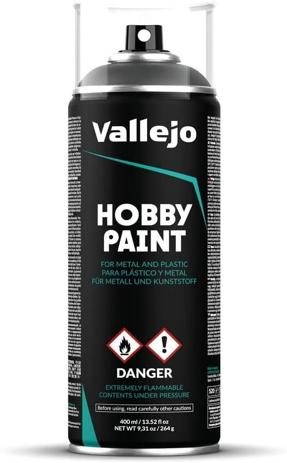 Аэрозольная грунтовка Vallejo серии Aerosol - UK Bronze Green 28004 (400 мл)  #1