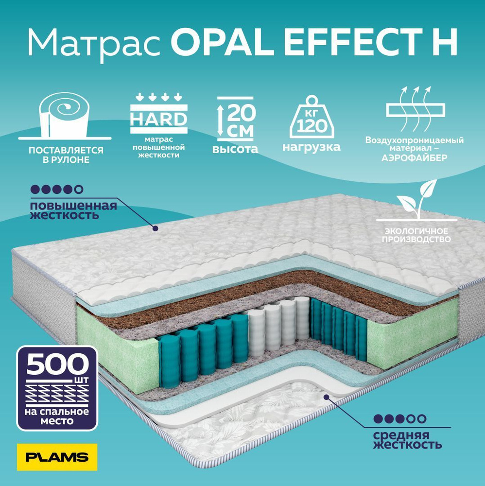 Матрас пружинный OPAL EFFECT H 90х180 #1