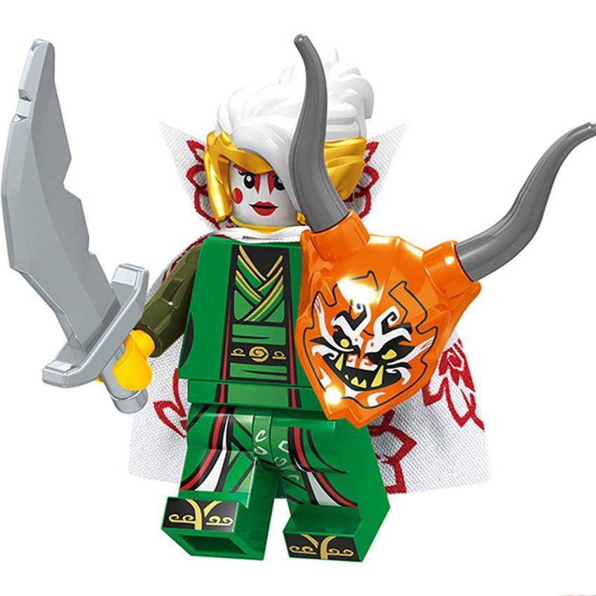 Фигурка Ninjago Ниндзяго, Харуми (Молчаливая) с маской обмана, конструктор для мальчиков  #1