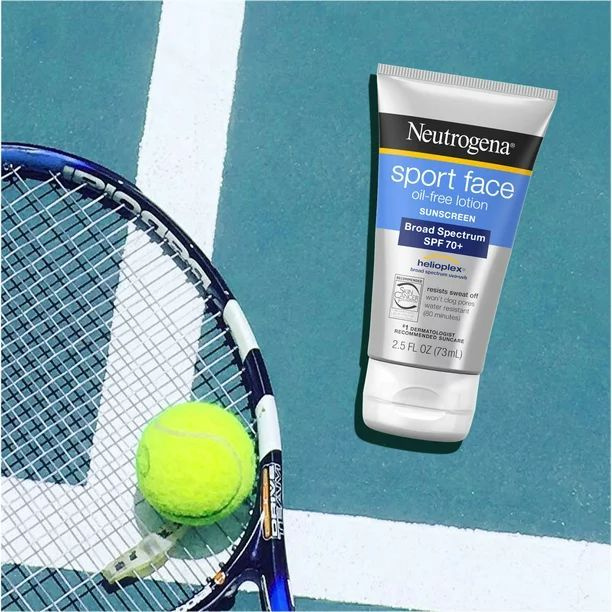 Neutrogena, Солнцезащитное средство для лица Sport Face без масла, SPF 70+, 73 мл, крем от солнца  #1