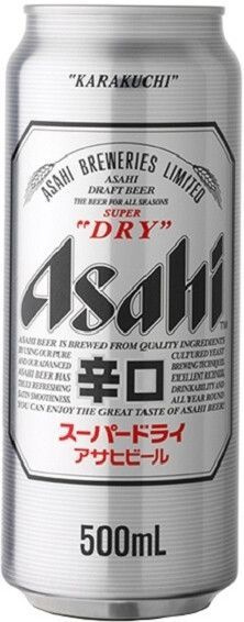 ПИВО "ASAHI" баночное 500 ml. (коробка -24 шт.) #1