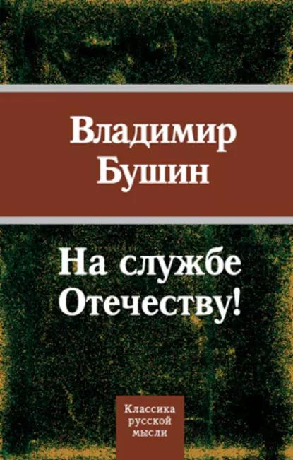 На службе Отечеству! | Бушин Владимир Сергеевич | Электронная книга  #1